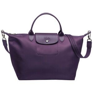 Longchamp Le Pliage Neo Nylon Small Tote, Violet/Bilberry 💜